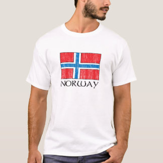 ノルウェーの旗 Tシャツ
