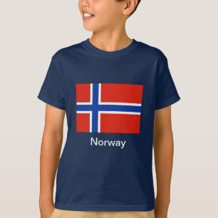 ノルウェーの旗 Tシャツ