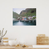 ノルウェーの村 ポスター (キッチン)