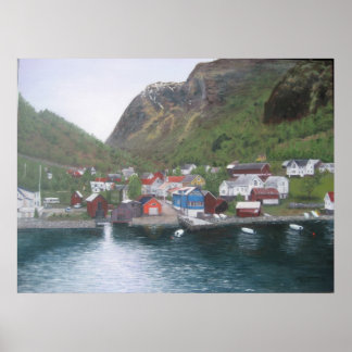 ノルウェーの村 ポスター