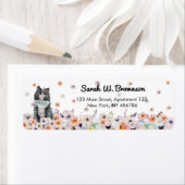 ノルウェーの森の猫ノースクキッテン ラベル (インサイチュ)