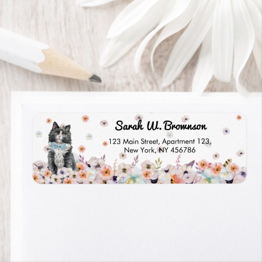 ノルウェーの森の猫ノースクキッテン ラベル (インサイチュ)