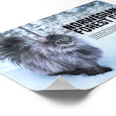 ノルウェーの森の猫種 ポスター (角)