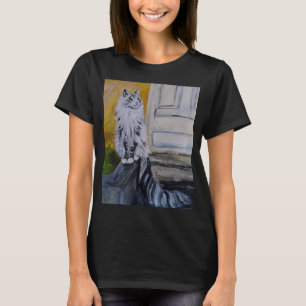 ノルウェーの森の猫 Tシャツ