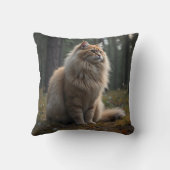 ノルウェーの森キャットクッション クッション (裏面)