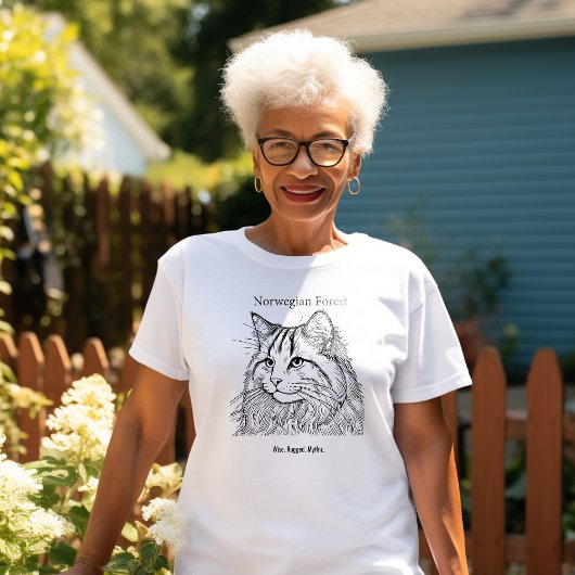 ノルウェーの森ポートレート Tシャツ