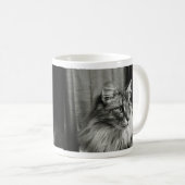 ノルウェーの森林猫のマグ コーヒーマグカップ (正面右)