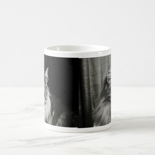 ノルウェーの森林猫のマグ コーヒーマグカップ (中央)