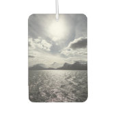 ノルウェーの海岸風景の写真 カーエアーフレッシュナー (正面)