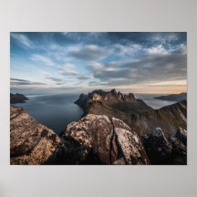 ノルウェーの海岸風景の写真