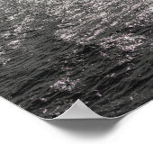 ノルウェーの海岸風景の写真 ポスター (角)