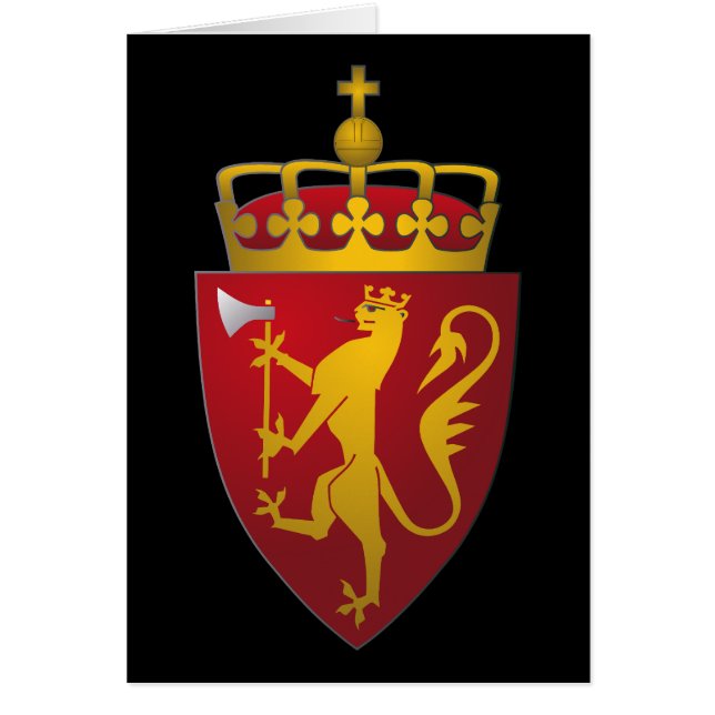 ノルウェーの紋章付き外衣 (正面)