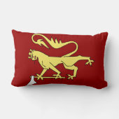 ノルウェーの紋章付き外衣 ランバークッション (裏面)