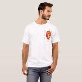 ノルウェーの紋章付き外衣 Tシャツ (正面フル)