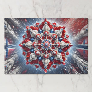 ノルウェーの色でティアウェイ紙パッド ペーパーパッド