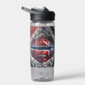 ノルウェーの色で水のボトルデザイン ウォーターボトル (右面)