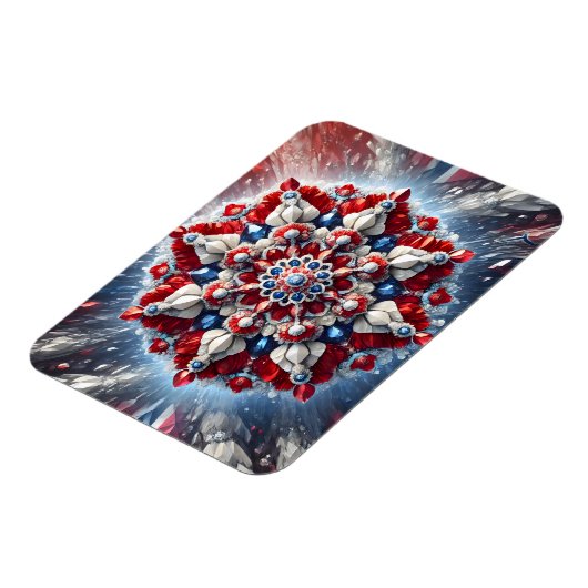 ノルウェーの色を使用したフレキシブルなフォトマグネット マグネット (左側)