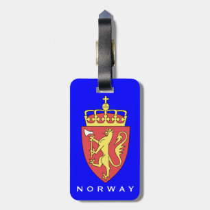 ノルウェーの荷物のラベルの Norgeのbagasjeのラベル ラゲッジタグ
