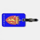 ノルウェーの荷物のラベルの   Norgeのbagasjeのラベル ラゲッジタグ (裏面横)