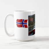 ノルウェーの行った採取 コーヒーマグカップ (左)