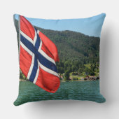 ノルウェーの装飾用クッションのカーフェリー クッション (裏面)