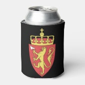ノルウェーの象徴 缶クーラー (缶正面)