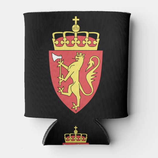 ノルウェーの象徴 缶クーラー (正面)