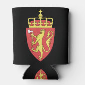 ノルウェーの象徴 缶クーラー (裏面)
