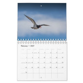 ノルウェーの野鳥 2027 カレンダー (2月 2027)