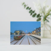 ノルウェーの鉄道車両BM 93 - 06 ポストカード (スタンド正面)