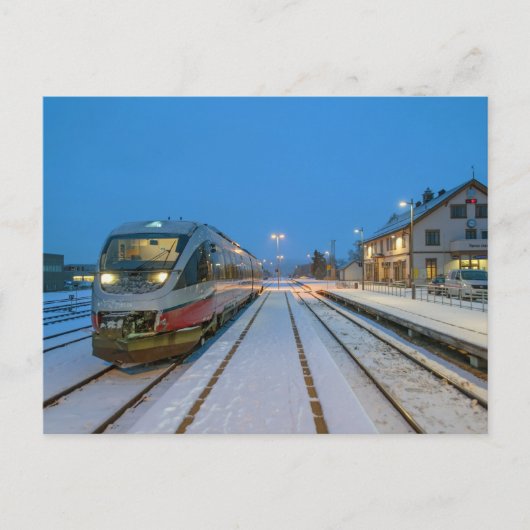 ノルウェーの鉄道車両BM 93 - 06 ポストカード (正面)