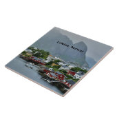 ノルウェーの風景写真 タイル (側面)