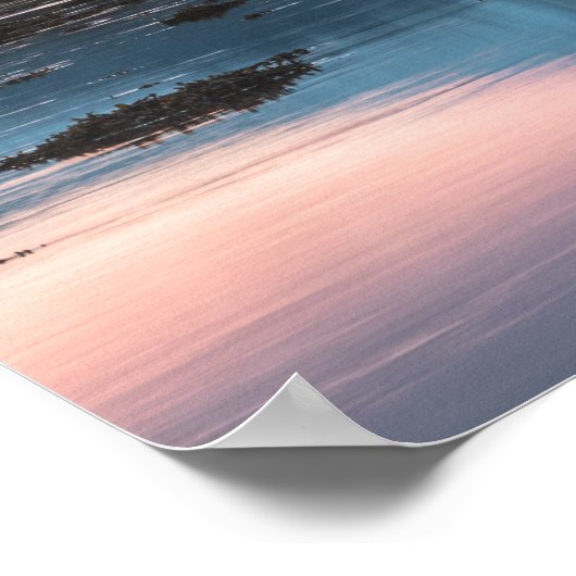 ノルウェーの風景 ポスター (角)