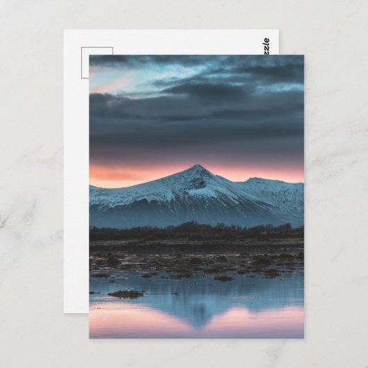 ノルウェーの風景 ポストカード (正面/裏面)