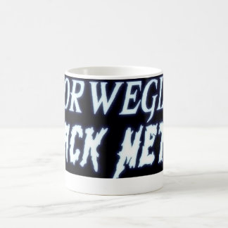 ノルウェーの黒い金属"マグ" コーヒーマグカップ
