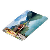 ノルウェーのFjaerlandsfjord fjord風景 マグネット (左側)