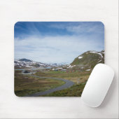 ノルウェーのmousepadの山の景色 マウスパッド (マウス)