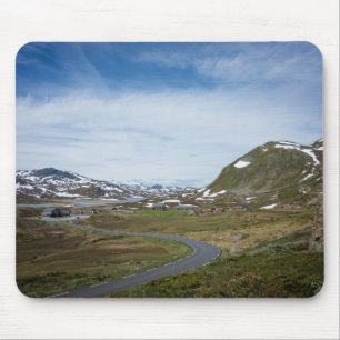 ノルウェーのmousepadの山の景色 マウスパッド