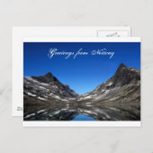 ノルウェーはがき ポストカード (正面/裏面)