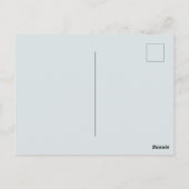 ノルウェーへの旅行 ポストカード (裏面)