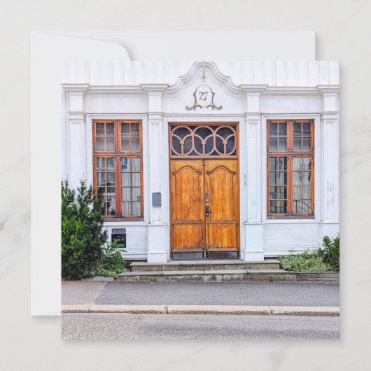 ノルウェーアールヌーボードア シーズンカード (正面)