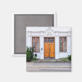 ノルウェーアールヌーボードア マグネット (正面/裏面)