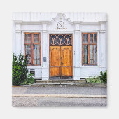 ノルウェーアールヌーボードア マグネット (正面)