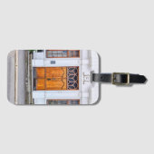 ノルウェーアールヌーボードア ラゲッジタグ (正面横)