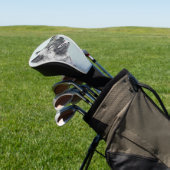 ノルウェーエルクハウンドアットヴィレ絵画ッジズ-ドッグアート ゴルフヘッドカバー (インサイチュ)