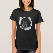 ノルウェーエルクハウンド犬のお父さんの日 Tシャツ (正面)