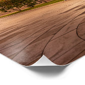 ノルウェーオスロ建物アットナイト ポスター (コーナー)