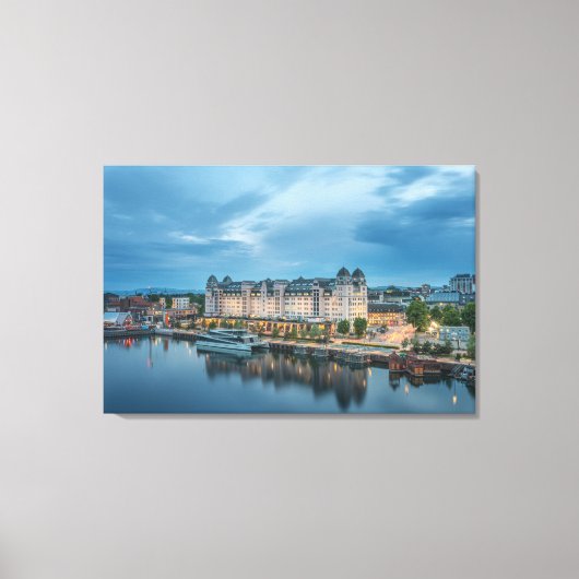 ノルウェーオスロ キャンバスプリント (正面)