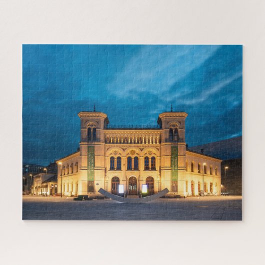 ノルウェーオスロ ジグソーパズル (横)