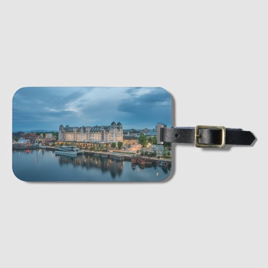 ノルウェーオスロ ラゲッジタグ (正面横)